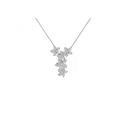 Necklace L’essentielle WG Diamond - 5 Violets Necklace